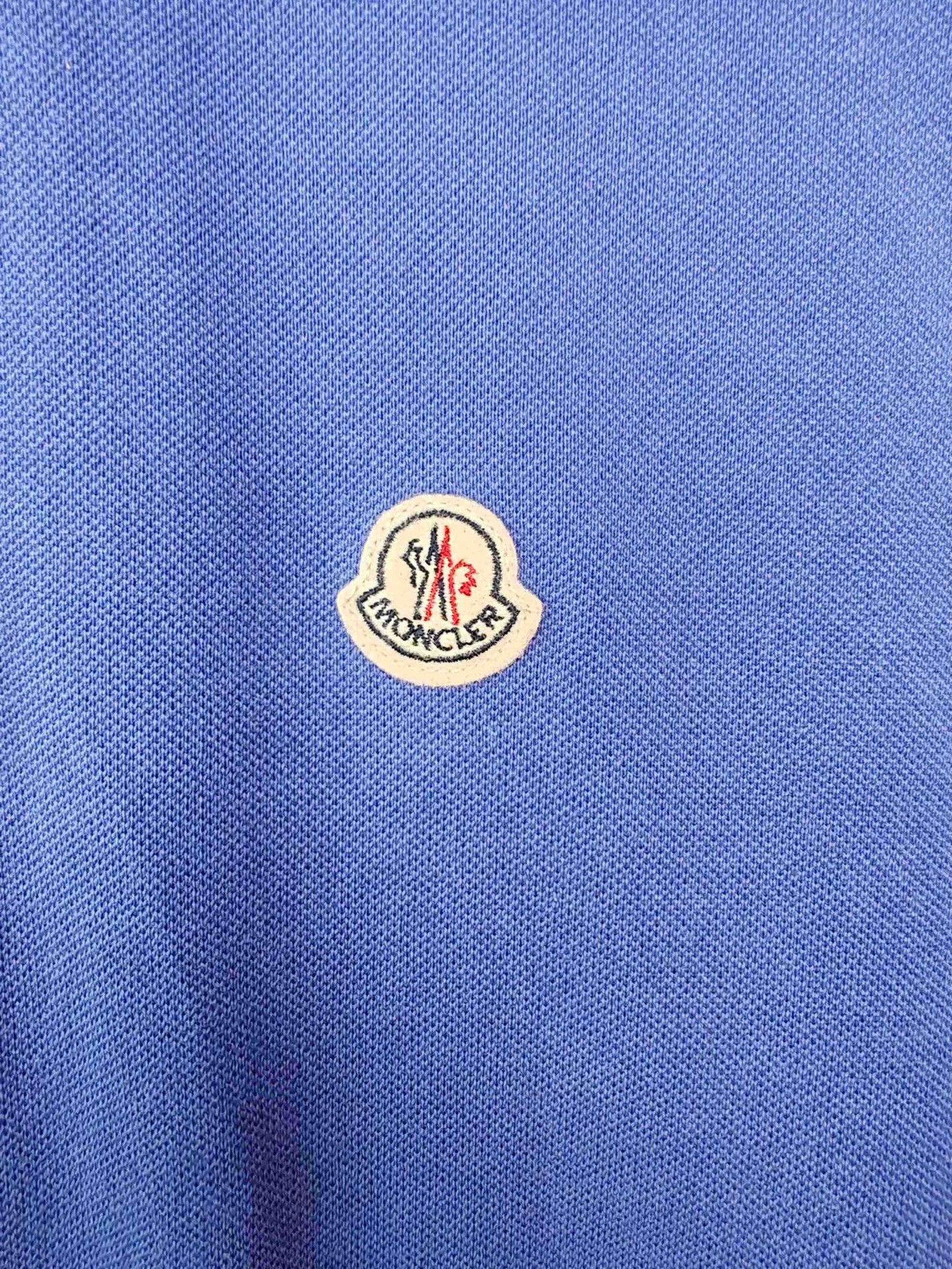 Moncler Moncler Logo Polo Shirt Size XL Size US XL / EU 56 / 4 - 5 Thumbnail