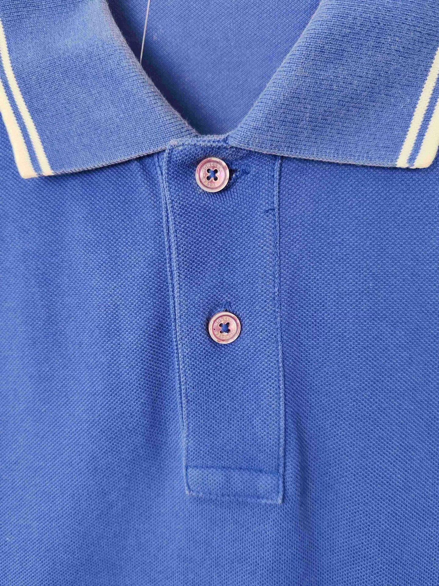 Moncler Moncler Logo Polo Shirt Size XL Size US XL / EU 56 / 4 - 7 Thumbnail