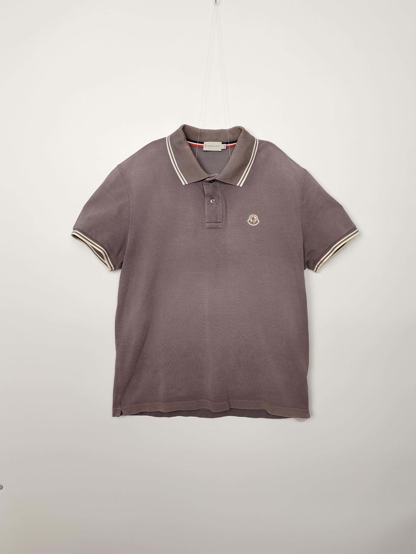 Moncler Moncler Logo Polo Shirt Size M Size US M / EU 48-50 / 2 - 2 Thumbnail