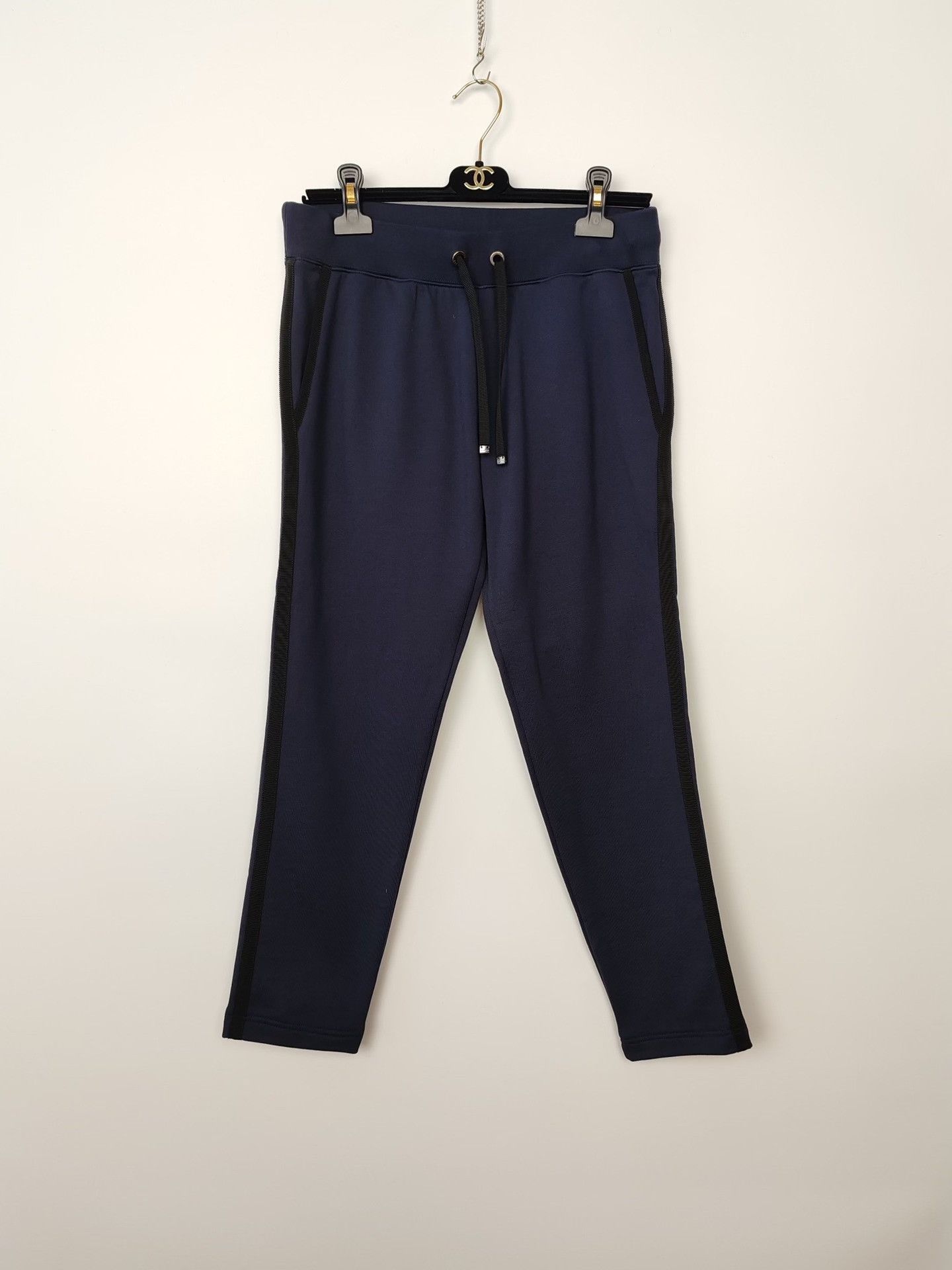 Moncler Moncler Navy Logo Sweatpants Size XS Size US 28 / EU 44 - 2 Thumbnail