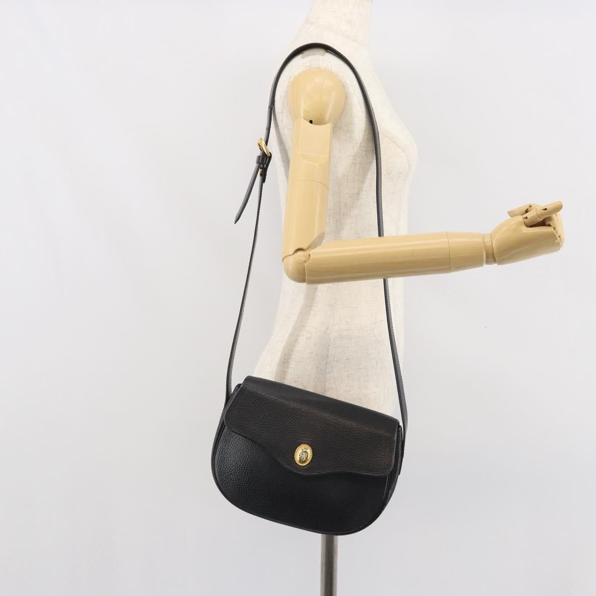 Dior Christian Dior Vintage CD Logo Shoulder Bag Leather Size ONE SIZE - 13 Thumbnail
