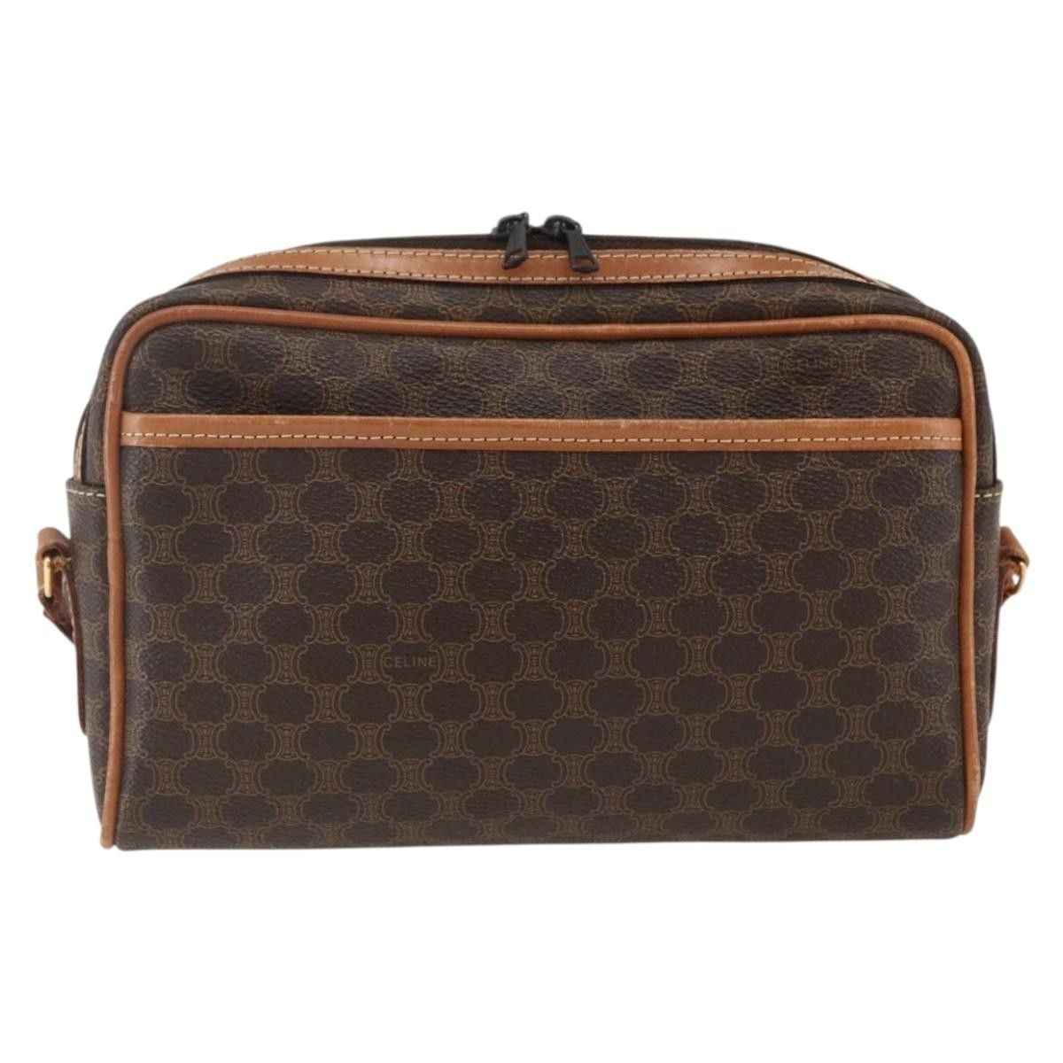 Celine Celine Vintage Macadam Canvas and Leather Size ONE SIZE - 2 Thumbnail