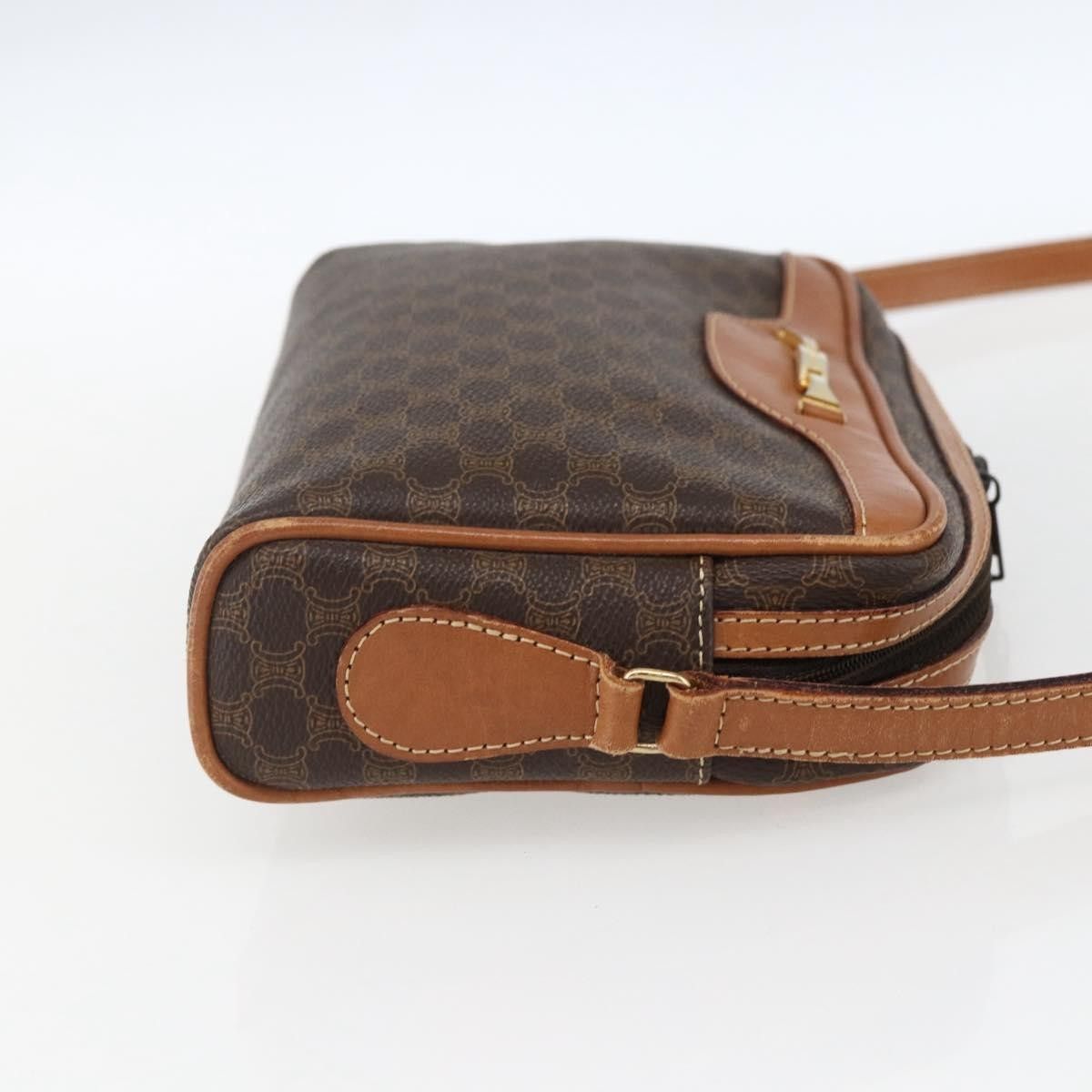 Celine Celine Vintage Macadam Canvas and Leather Size ONE SIZE - 4 Thumbnail