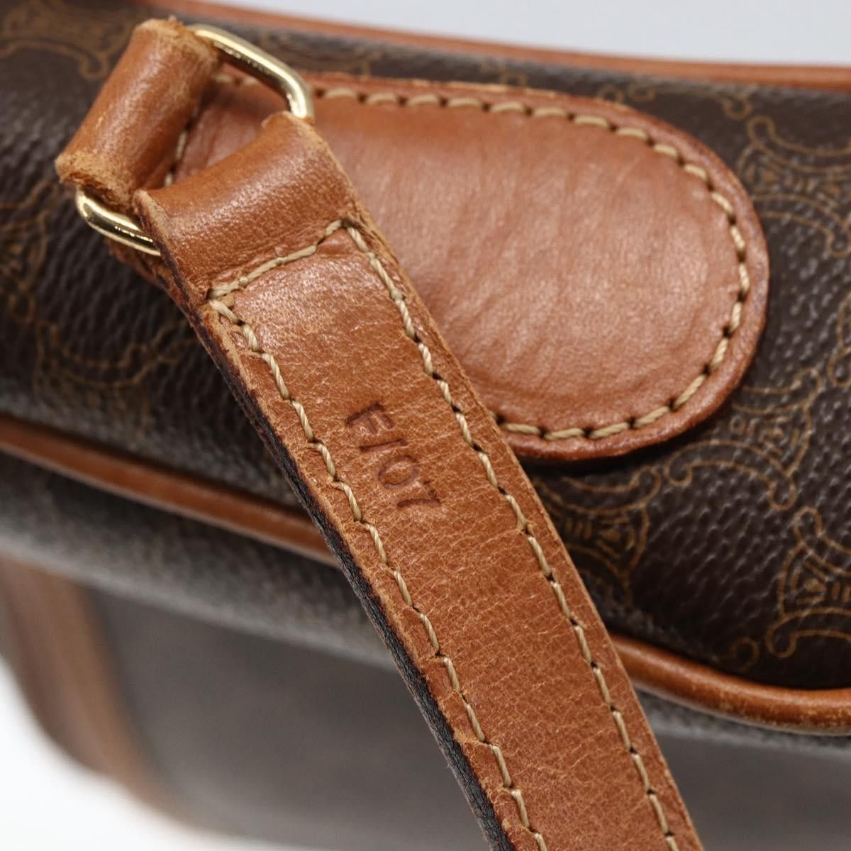 Celine Celine Vintage Macadam Canvas and Leather Size ONE SIZE - 6 Thumbnail