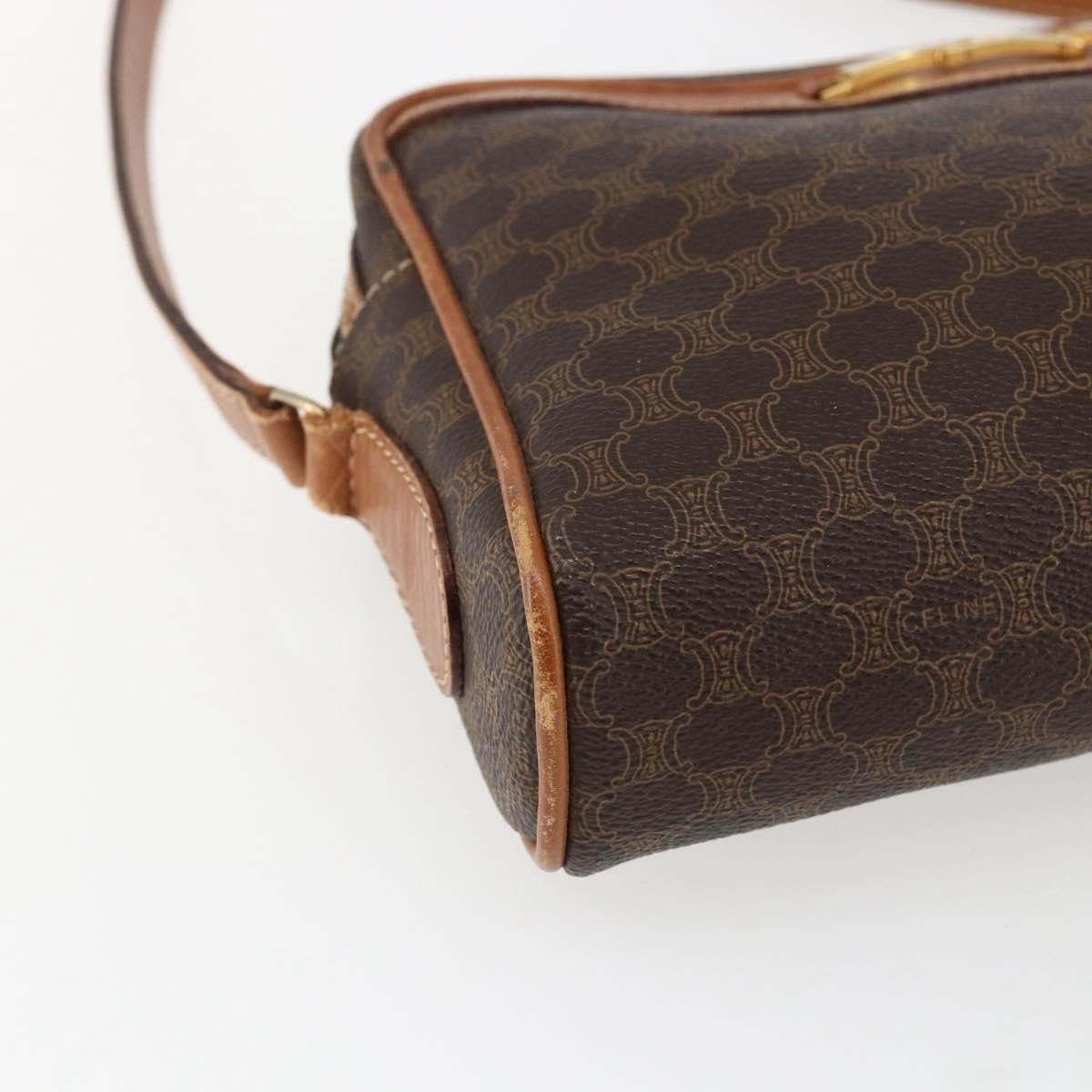 Celine Celine Vintage Macadam Canvas and Leather Size ONE SIZE - 10 Thumbnail