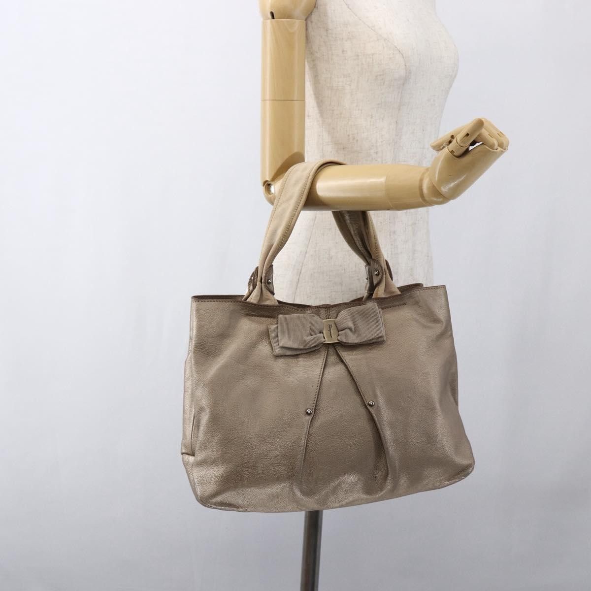 Salvatore Ferragamo Salvatore Ferragamo Vala Leather Size ONE SIZE - 14 Thumbnail