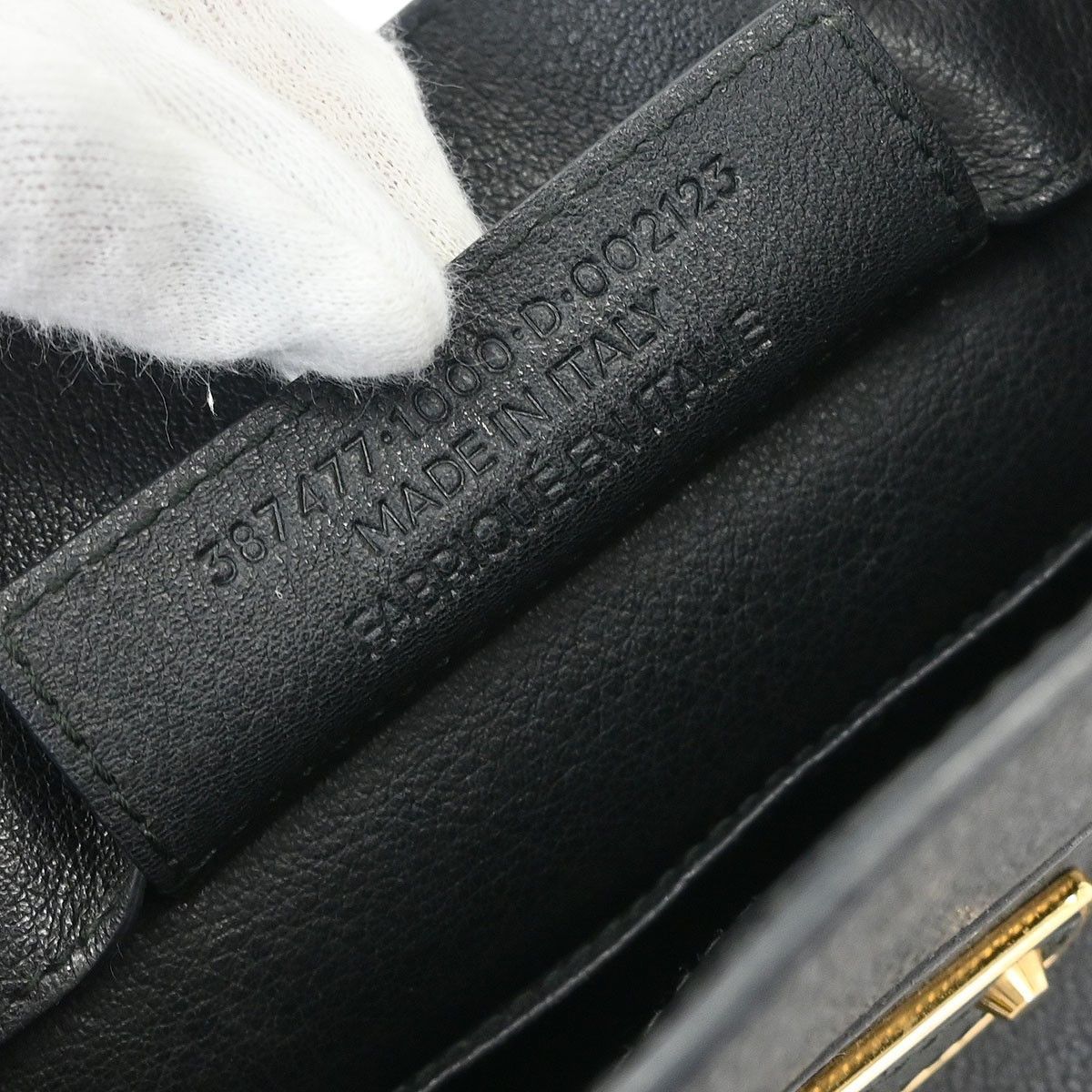 Balenciaga Balenciaga Papier A4 Classic Metallic Edge Bag Leather Size ONE SIZE - 6 Thumbnail