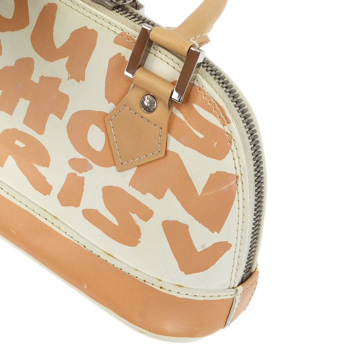 Louis Vuitton Louis Vuitton Alma Limited Edition Graffiti Leather Size ONE SIZE - 13 Thumbnail