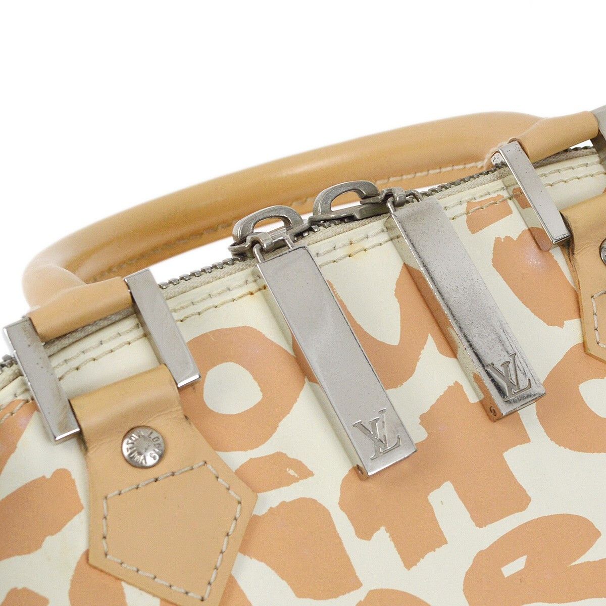 Louis Vuitton Louis Vuitton Alma Limited Edition Graffiti Leather Size ONE SIZE - 10 Thumbnail
