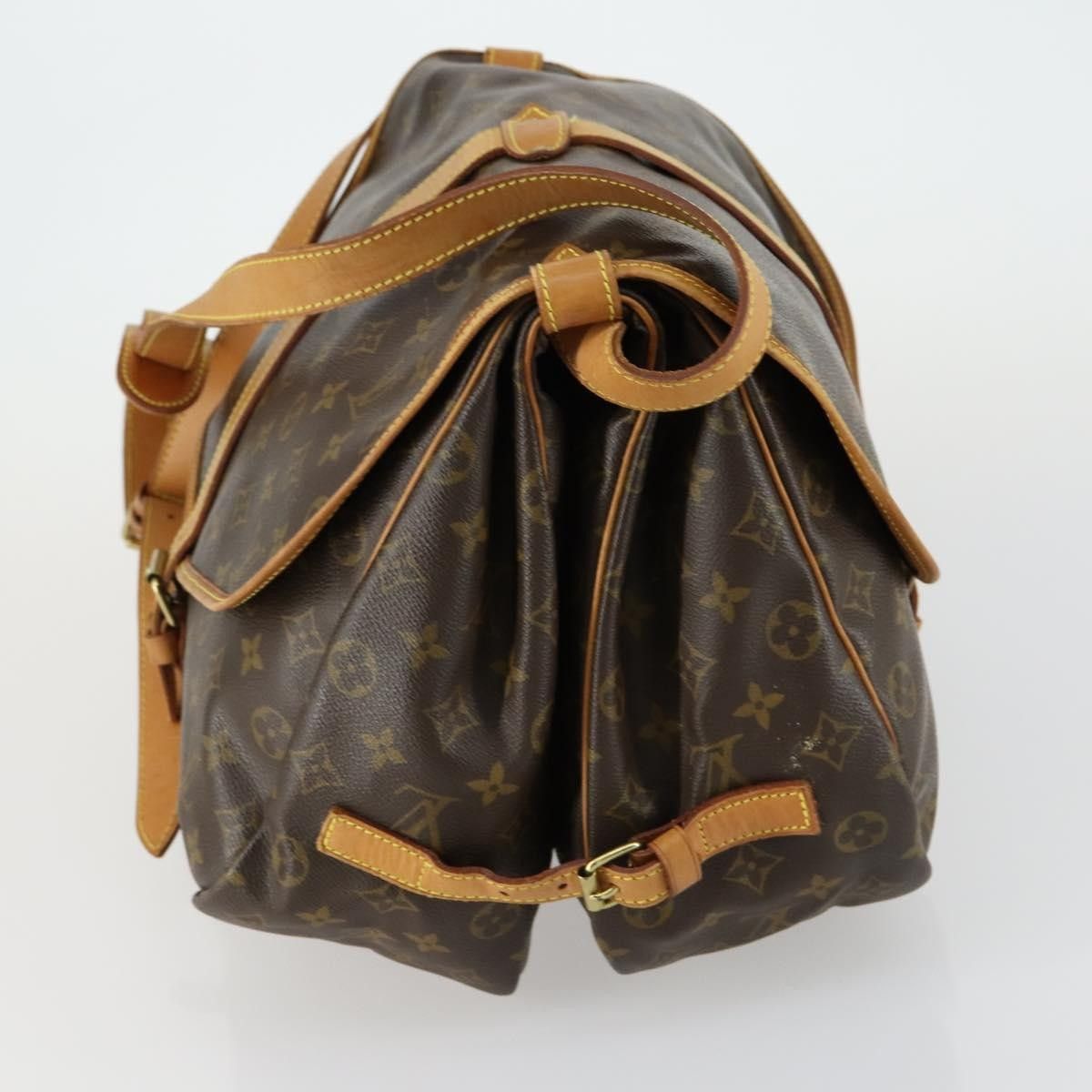 Louis Vuitton Louis Vuitton Saumur Handbag Monogram Canvas Size ONE SIZE - 3 Thumbnail
