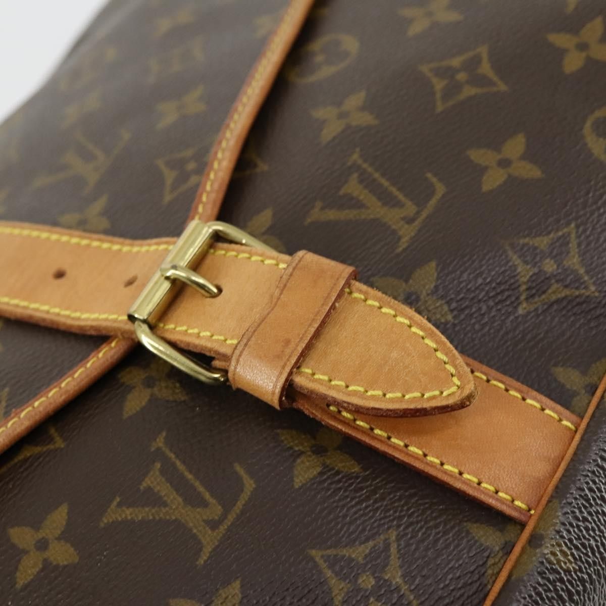 Louis Vuitton Louis Vuitton Saumur Handbag Monogram Canvas Size ONE SIZE - 21 Thumbnail