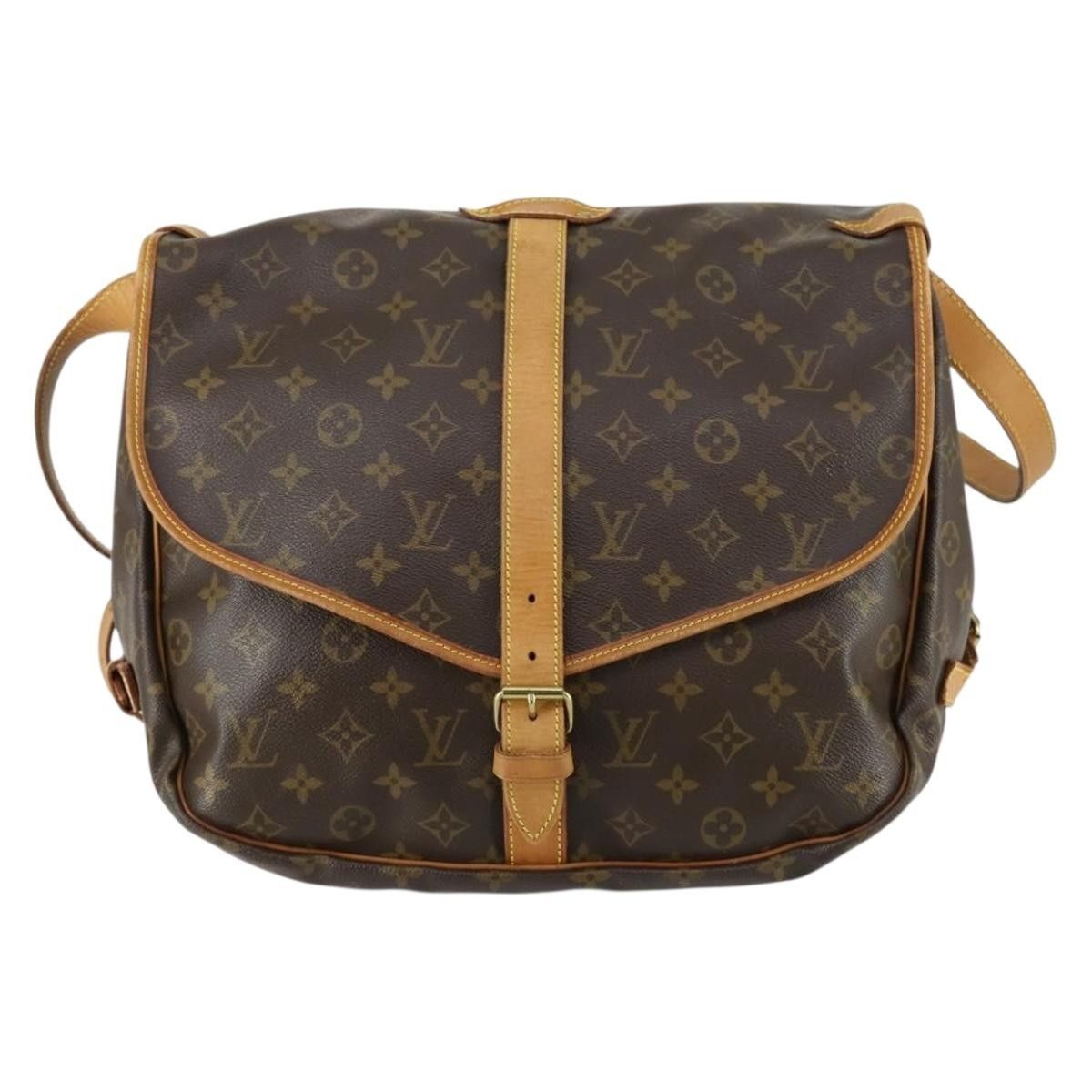 Louis Vuitton Louis Vuitton Saumur Handbag Monogram Canvas Size ONE SIZE - 19 Thumbnail