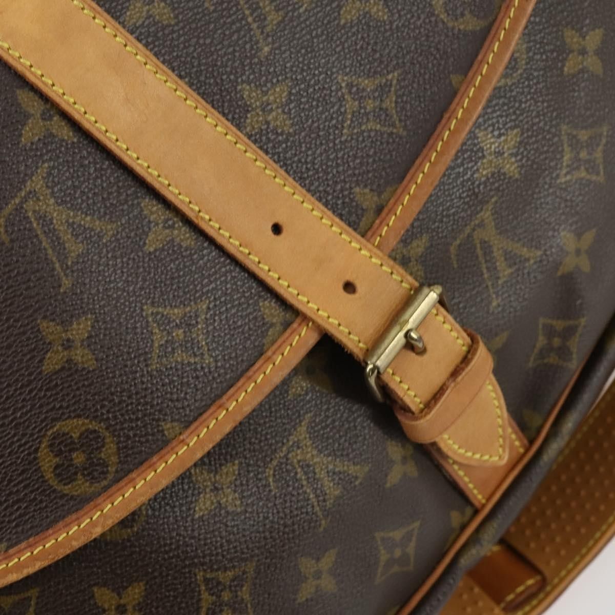 Louis Vuitton Louis Vuitton Saumur Handbag Monogram Canvas Size ONE SIZE - 24 Thumbnail
