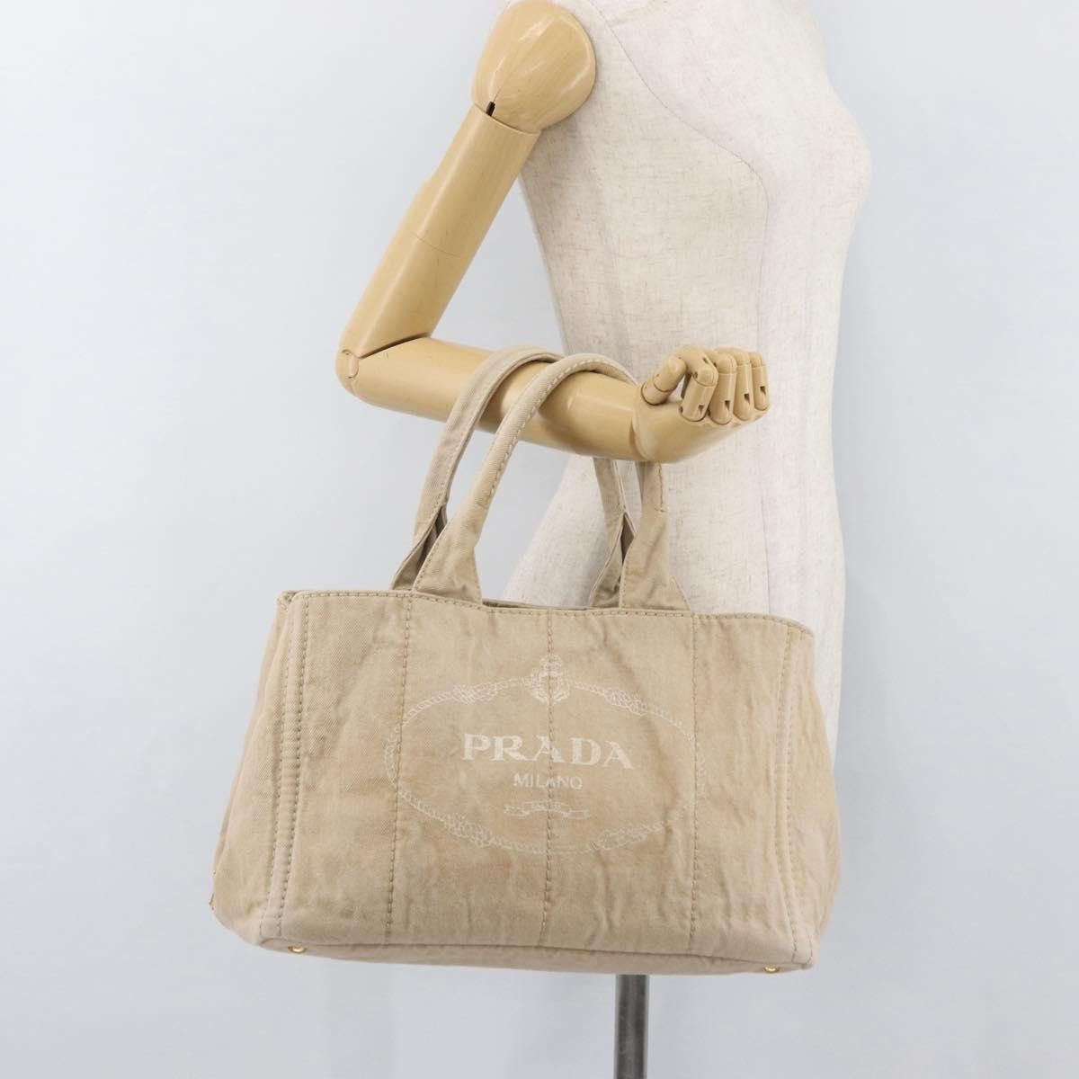 Prada Prada Canapa Tote Canvas Size ONE SIZE - 24 Thumbnail