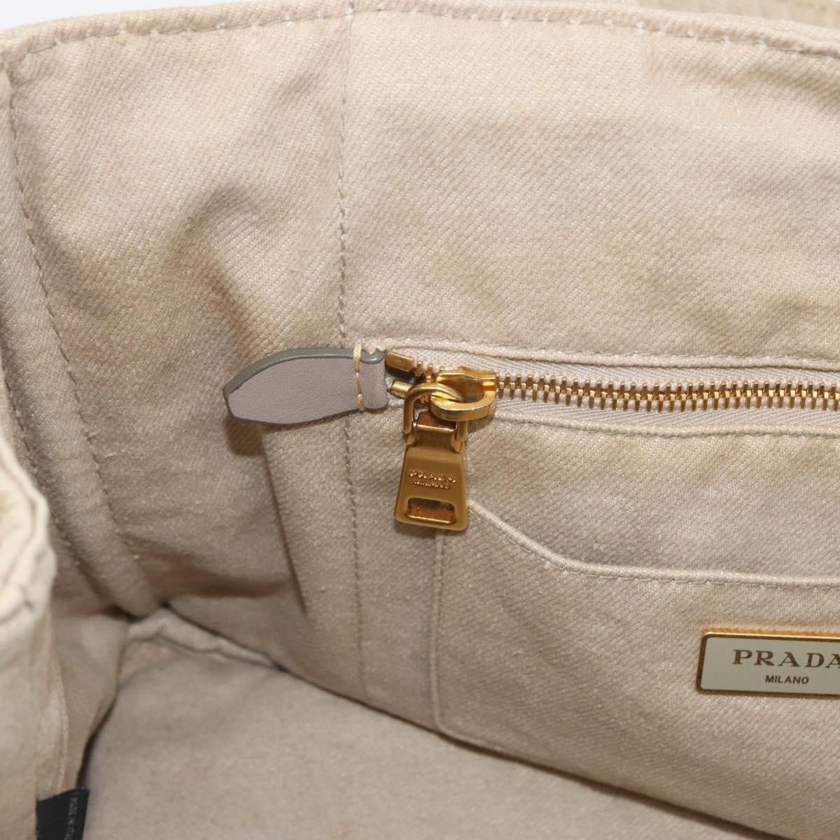 Prada Prada Canapa Tote Canvas Size ONE SIZE - 21 Thumbnail