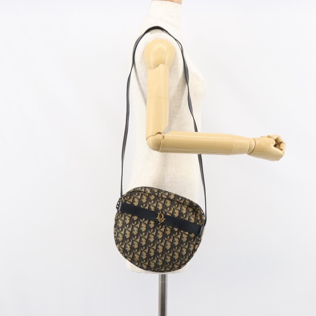 Dior Christian Dior Vintage Trotter Shoulder Bag Canvas Size ONE SIZE - 13 Thumbnail