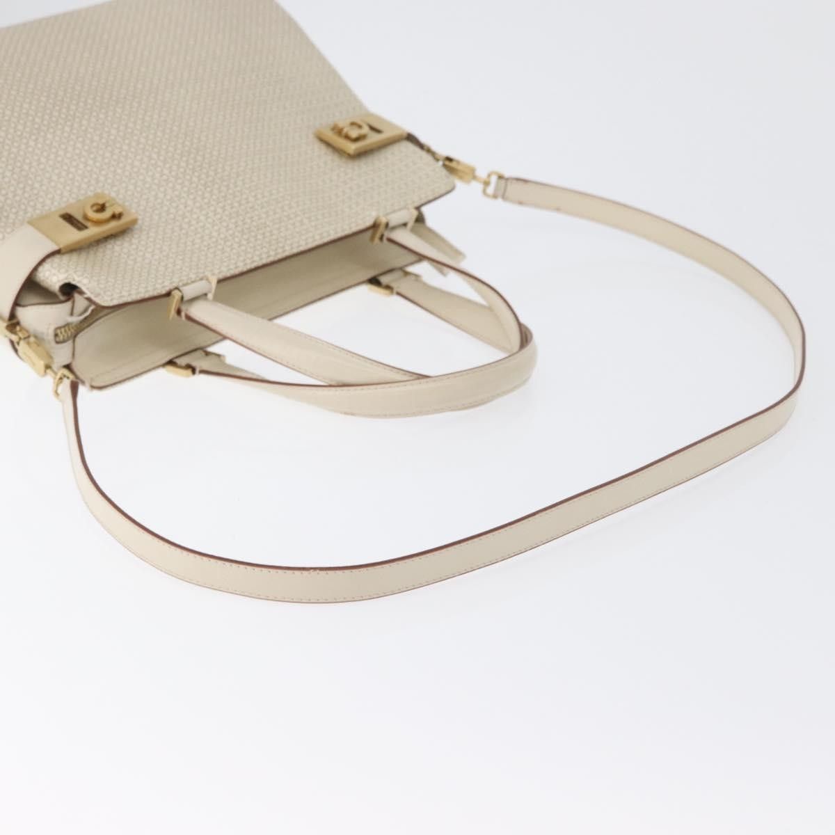 Salvatore Ferragamo Salvatore Ferragamo Double Gancini Side Buckle Tote Leather Size ONE SIZE - 16 Thumbnail