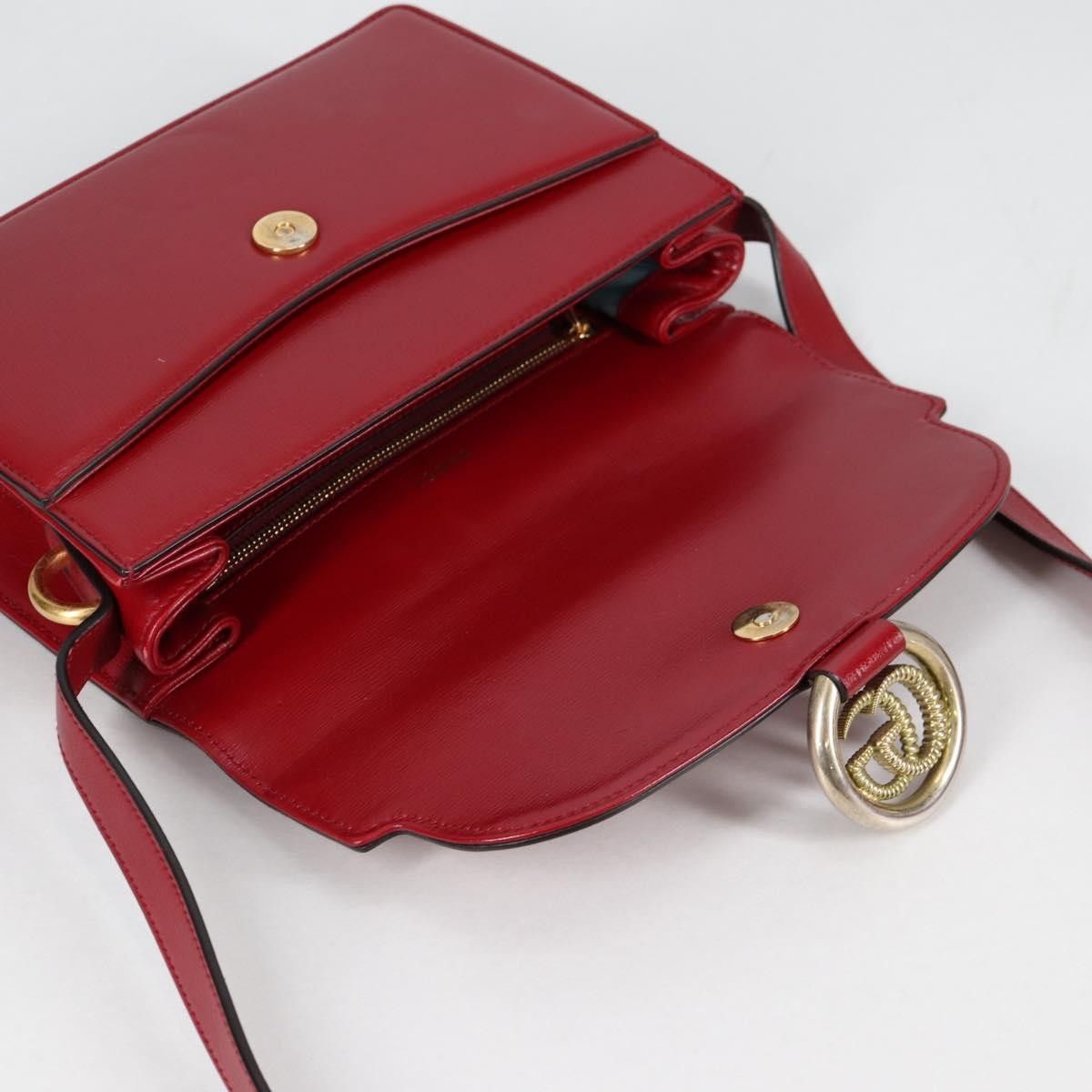 Gucci Gucci GG Ring Shoulder Bag Leather Size ONE SIZE - 21 Thumbnail