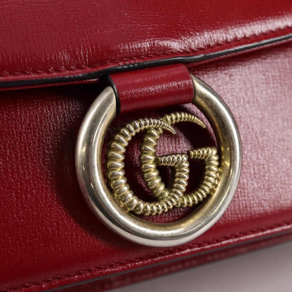 Gucci Gucci GG Ring Shoulder Bag Leather Size ONE SIZE - 13 Thumbnail