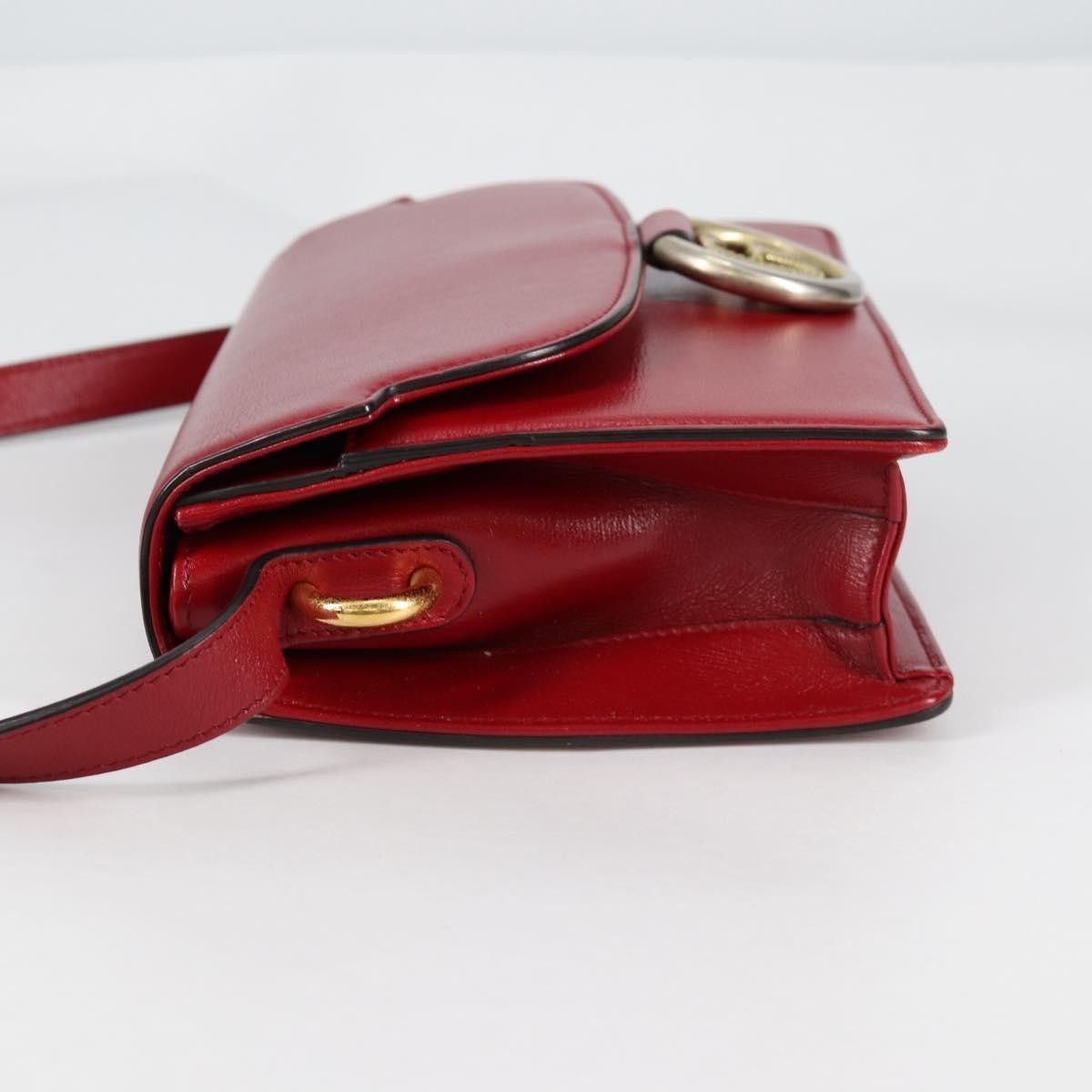 Gucci Gucci GG Ring Shoulder Bag Leather Size ONE SIZE - 3 Thumbnail