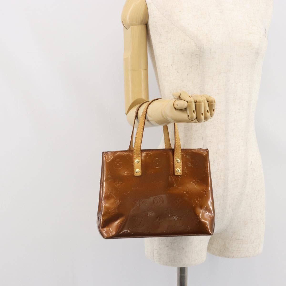 Louis Vuitton Louis Vuitton Reade Handbag Monogram Vernis Size ONE SIZE - 14 Thumbnail
