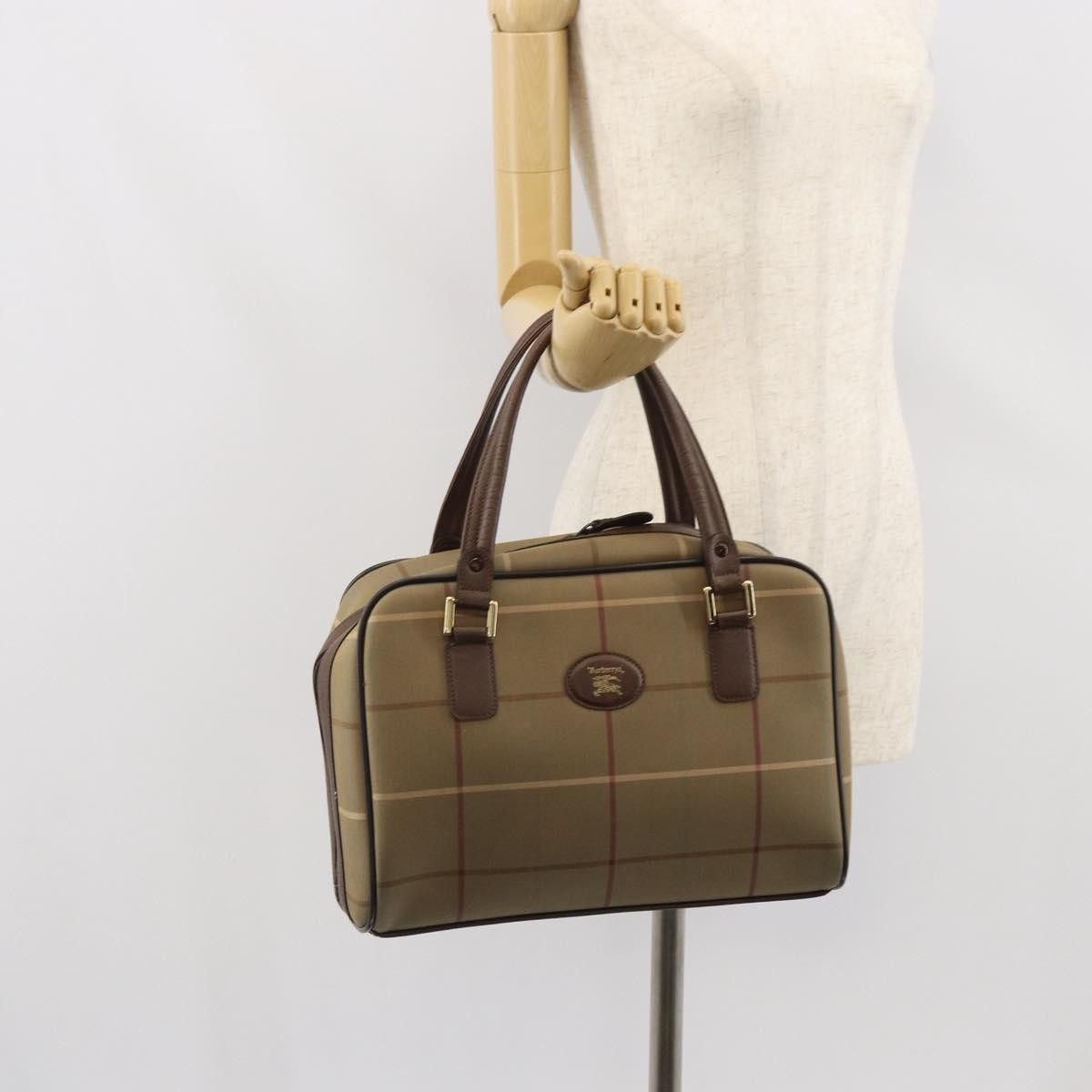 Burberry Burberry Nova Check Handbag Nova Check Canvas Size ONE SIZE - 13 Thumbnail