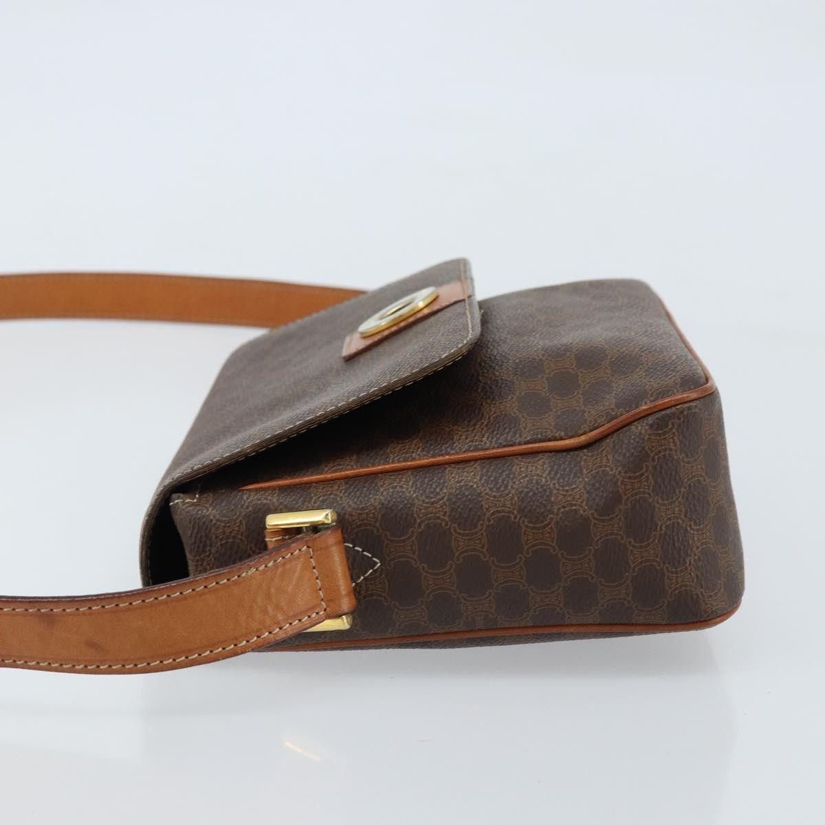 Celine Celine Vintage Macadam Circle Logo Canvas and Leather Size ONE SIZE - 4 Thumbnail