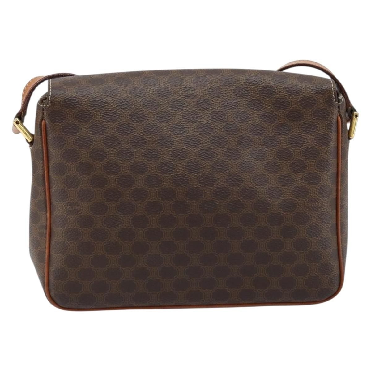 Celine Celine Vintage Macadam Circle Logo Canvas and Leather Size ONE SIZE - 2 Thumbnail