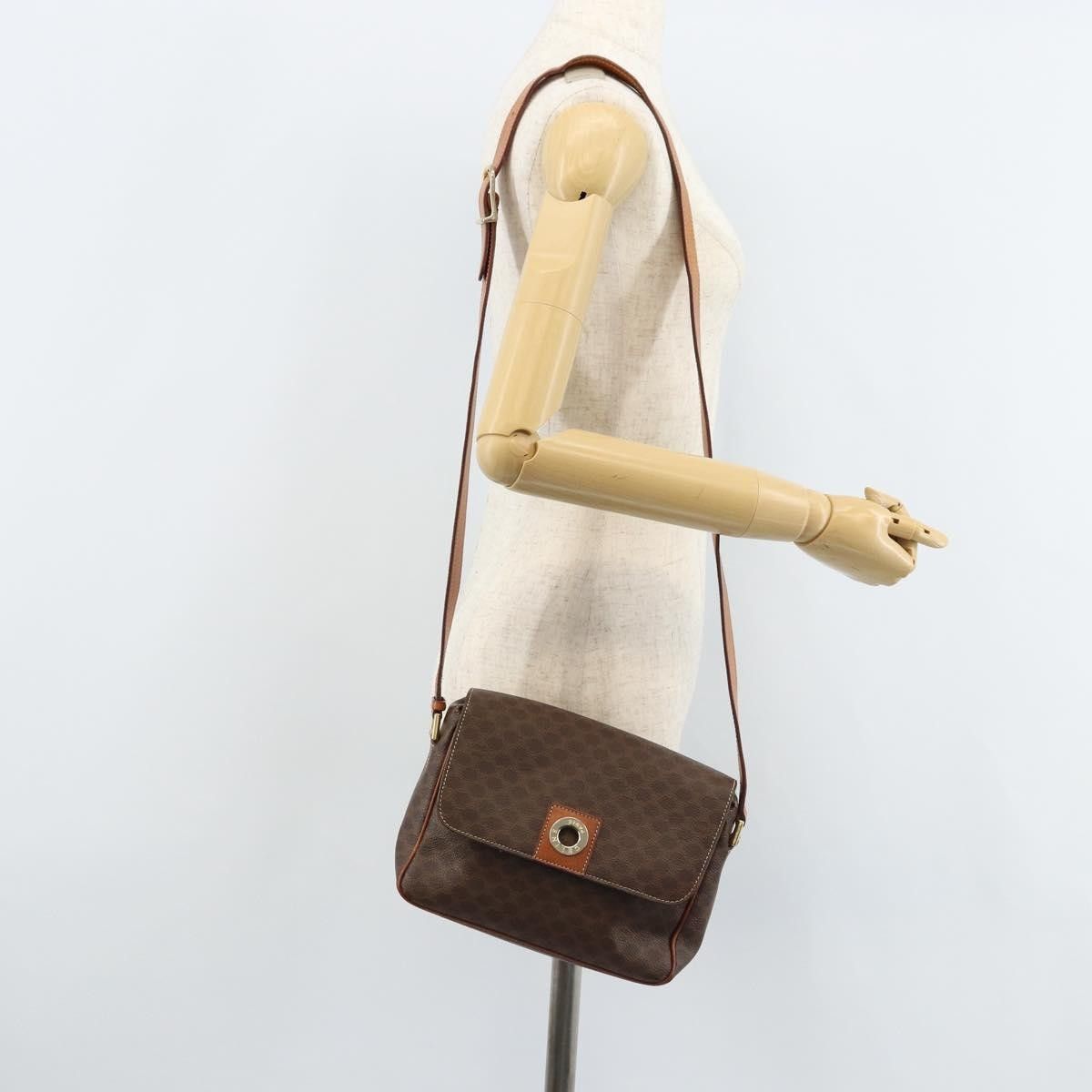 Celine Celine Vintage Macadam Circle Logo Canvas and Leather Size ONE SIZE - 13 Thumbnail
