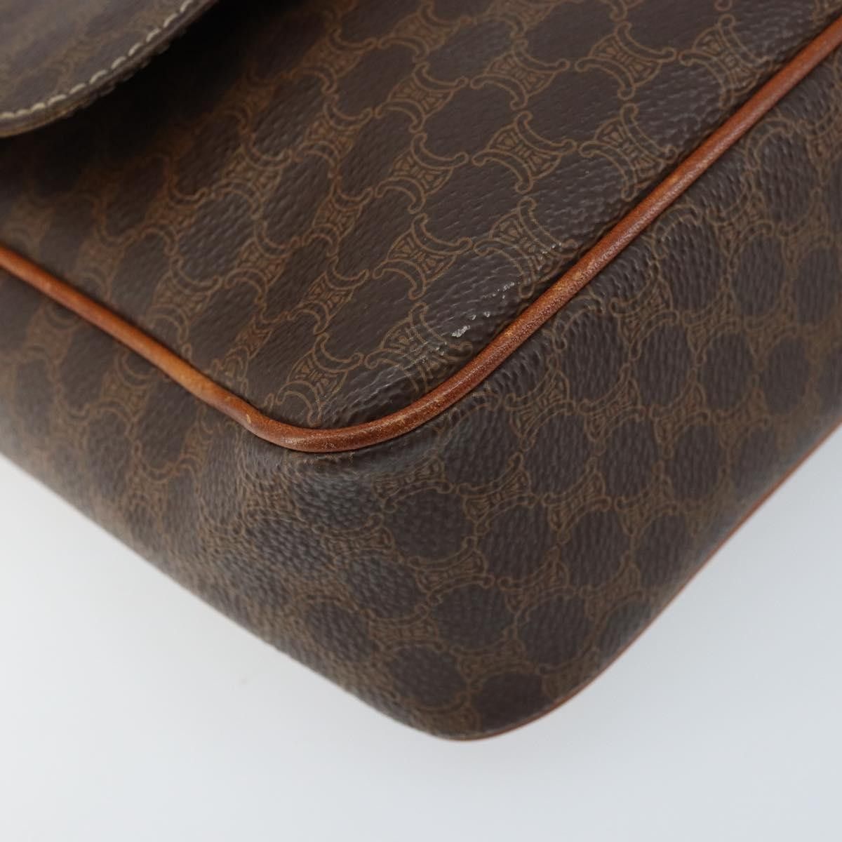 Celine Celine Vintage Macadam Circle Logo Canvas and Leather Size ONE SIZE - 9 Thumbnail
