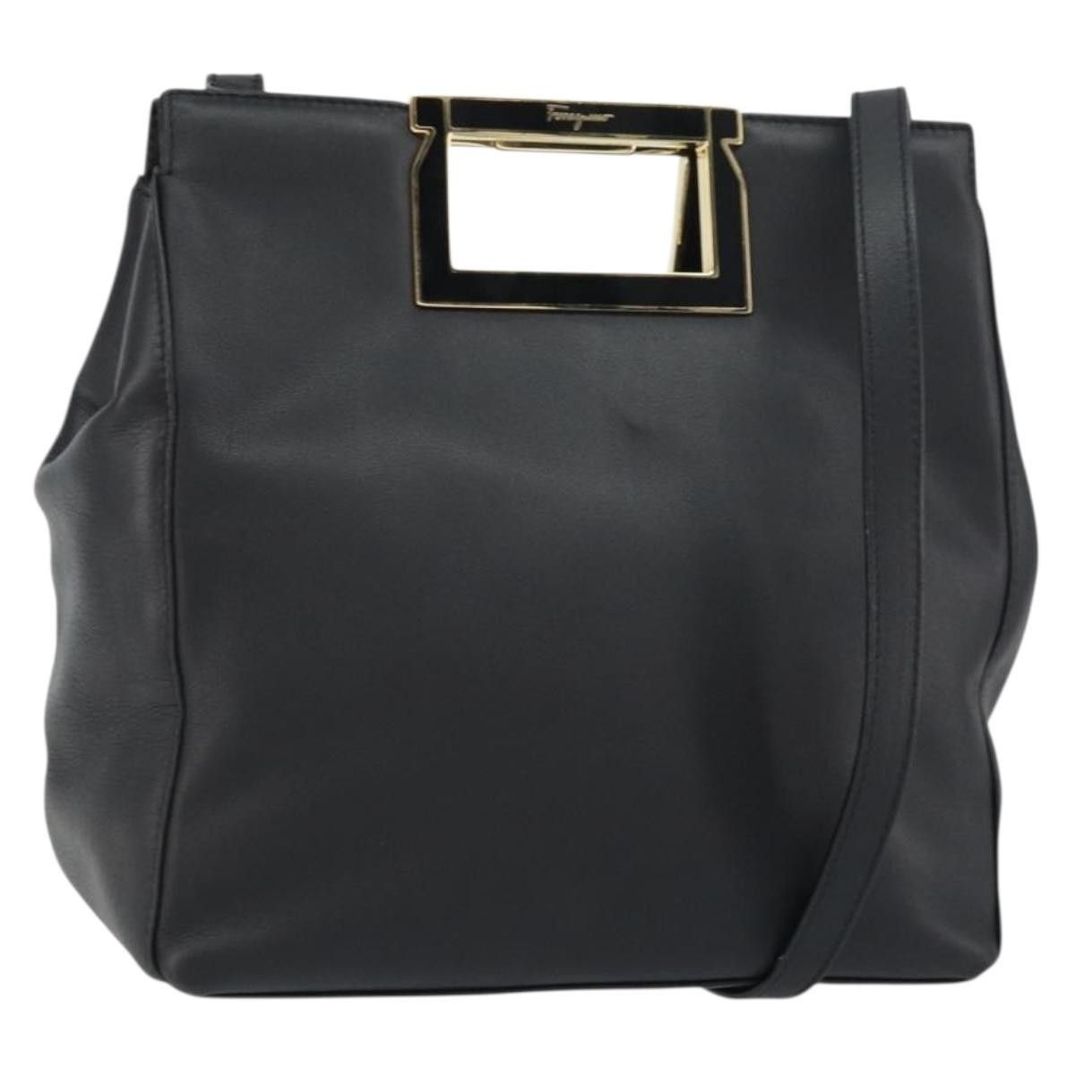 Salvatore Ferragamo Salvatore Ferragamo Gancini Leather Size ONE SIZE - 18 Thumbnail