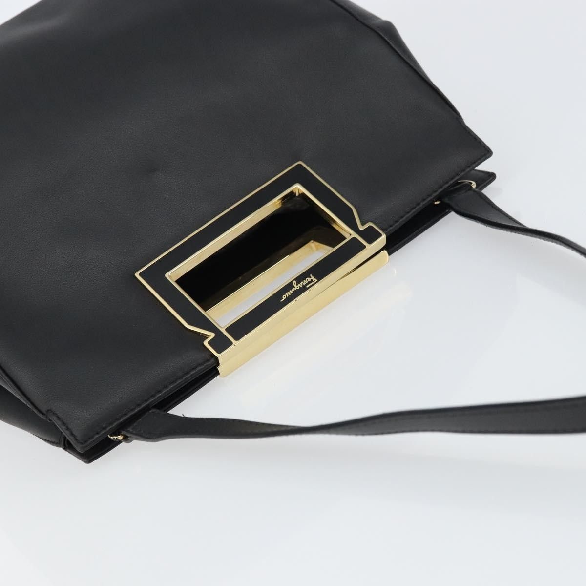 Salvatore Ferragamo Salvatore Ferragamo Gancini Leather Size ONE SIZE - 13 Thumbnail