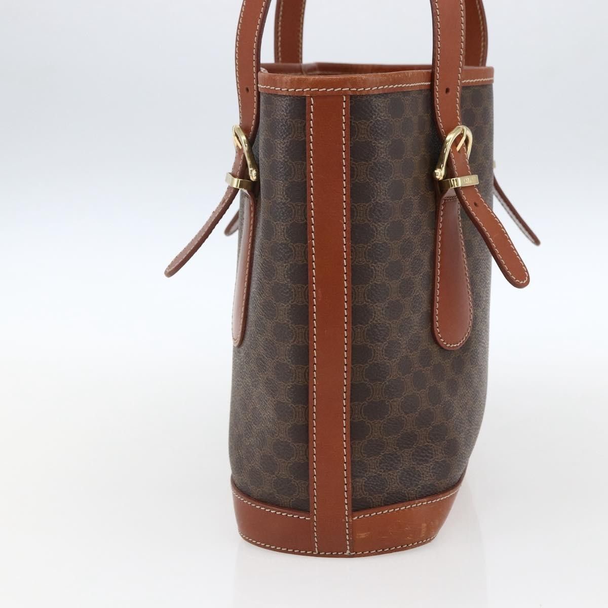 Celine Celine Vintage Macadam Canvas and Leather Size ONE SIZE - 4 Thumbnail