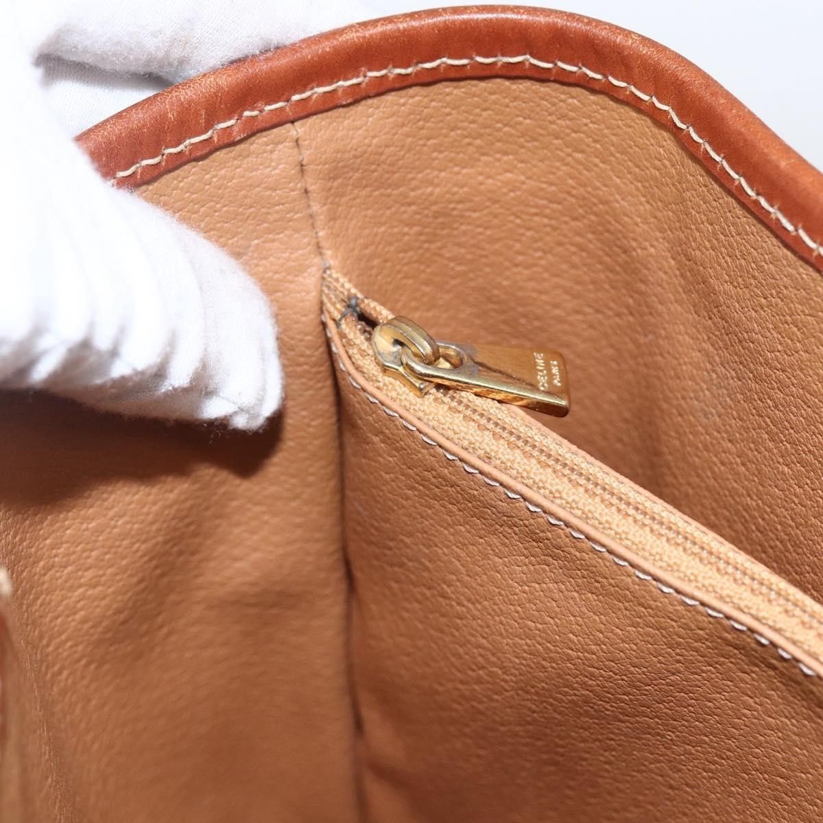 Celine Celine Vintage Macadam Canvas and Leather Size ONE SIZE - 21 Thumbnail