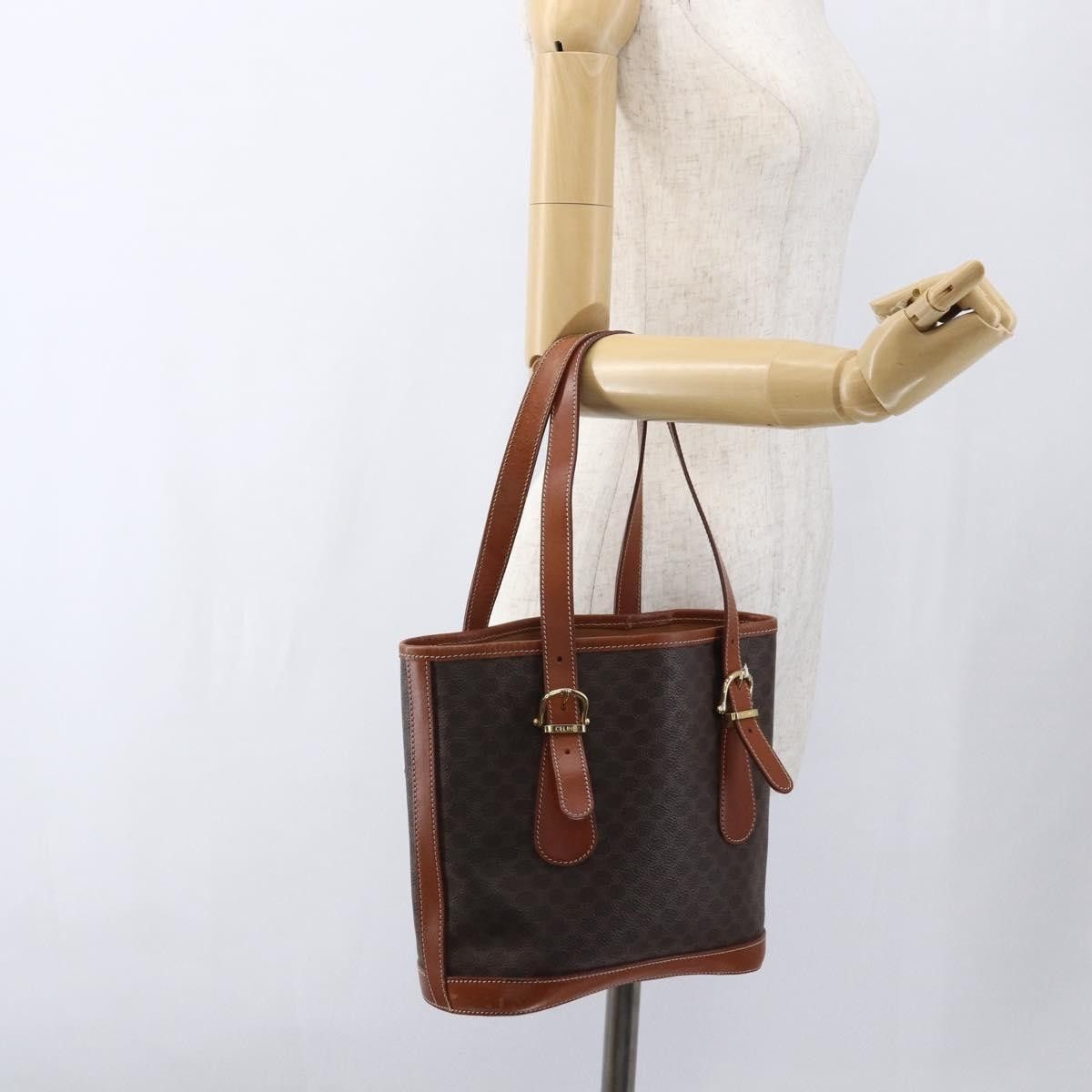 Celine Celine Vintage Macadam Canvas and Leather Size ONE SIZE - 15 Thumbnail