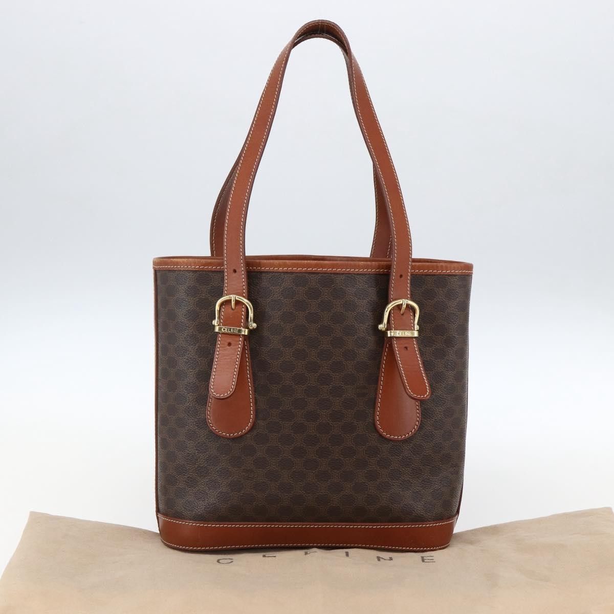 Celine Celine Vintage Macadam Canvas and Leather Size ONE SIZE - 14 Thumbnail
