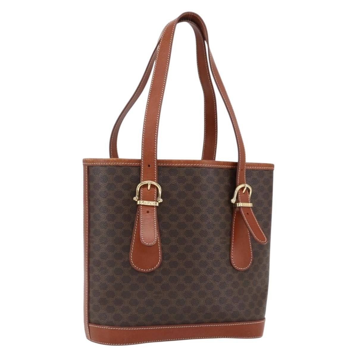 Celine Celine Vintage Macadam Canvas and Leather Size ONE SIZE - 18 Thumbnail