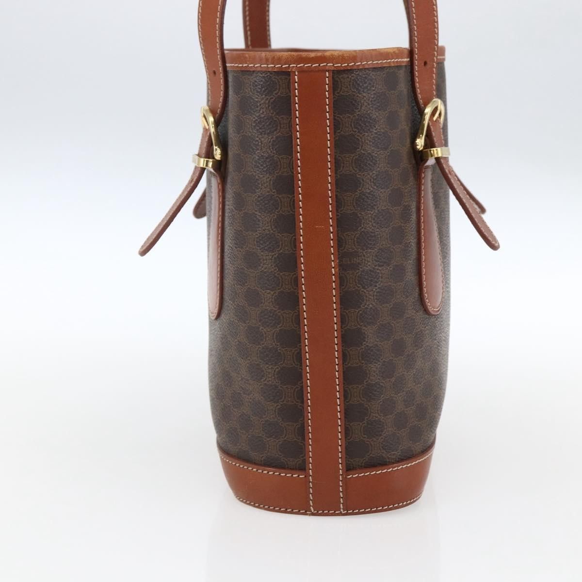 Celine Celine Vintage Macadam Canvas and Leather Size ONE SIZE - 3 Thumbnail