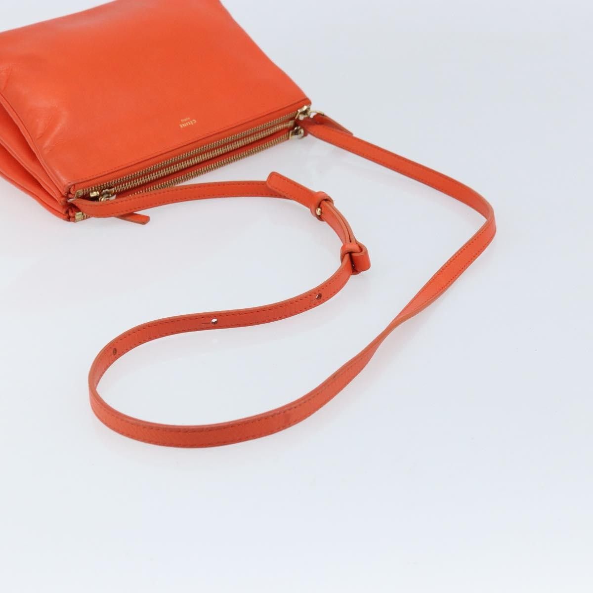 Celine Celine Trio Crossbody Bag Leather Size ONE SIZE - 8 Thumbnail