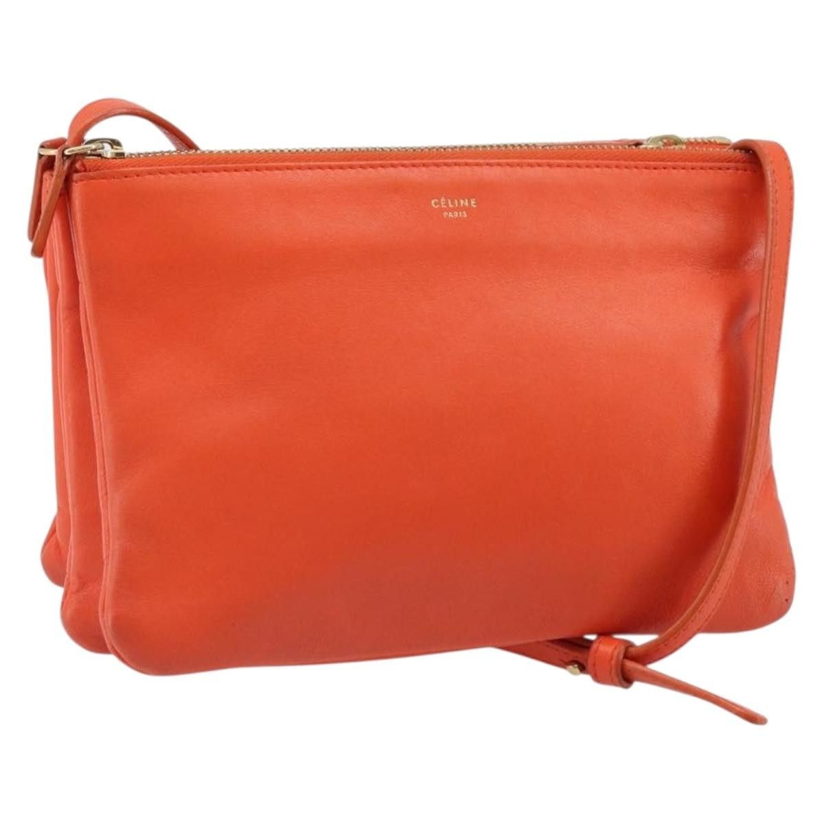 Celine Celine Trio Crossbody Bag Leather Size ONE SIZE - 17 Thumbnail