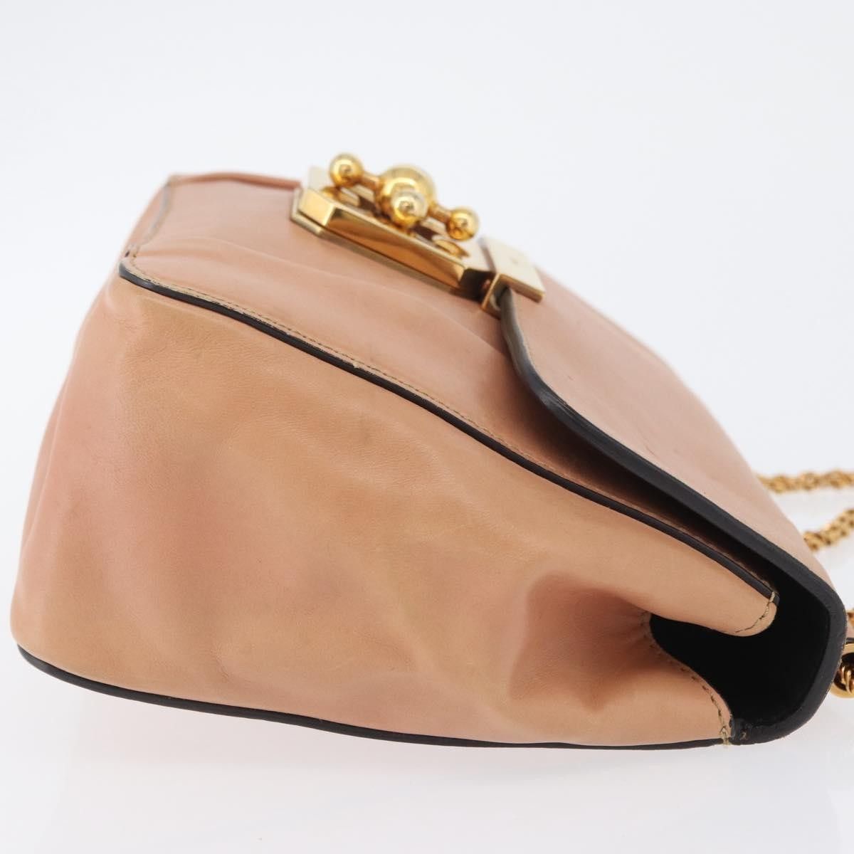Chloe Chloe Elsie Chain Shoulder Bag Leather Size ONE SIZE - 3 Thumbnail