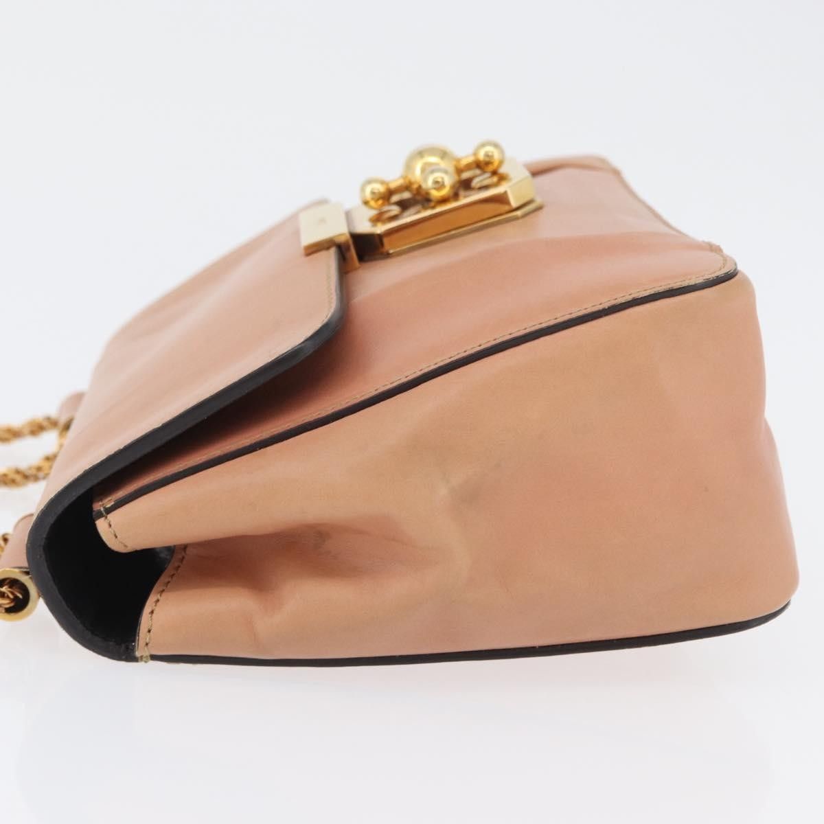 Chloe Chloe Elsie Chain Shoulder Bag Leather Size ONE SIZE - 4 Thumbnail
