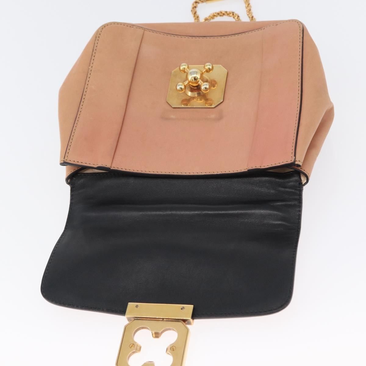 Chloe Chloe Elsie Chain Shoulder Bag Leather Size ONE SIZE - 19 Thumbnail