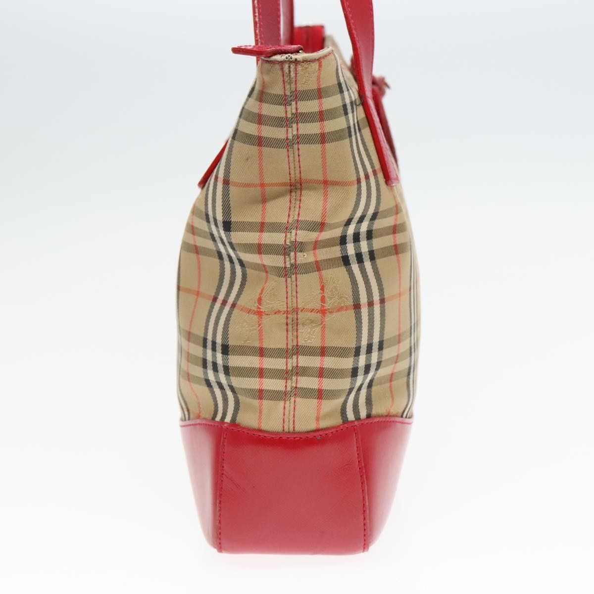 Burberry Burberry Nova Check Tote Canvas and Leather Size ONE SIZE - 3 Thumbnail
