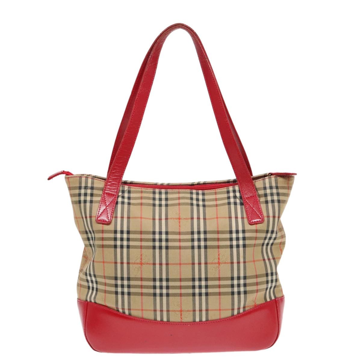 Burberry Burberry Nova Check Tote Canvas and Leather Size ONE SIZE - 2 Thumbnail