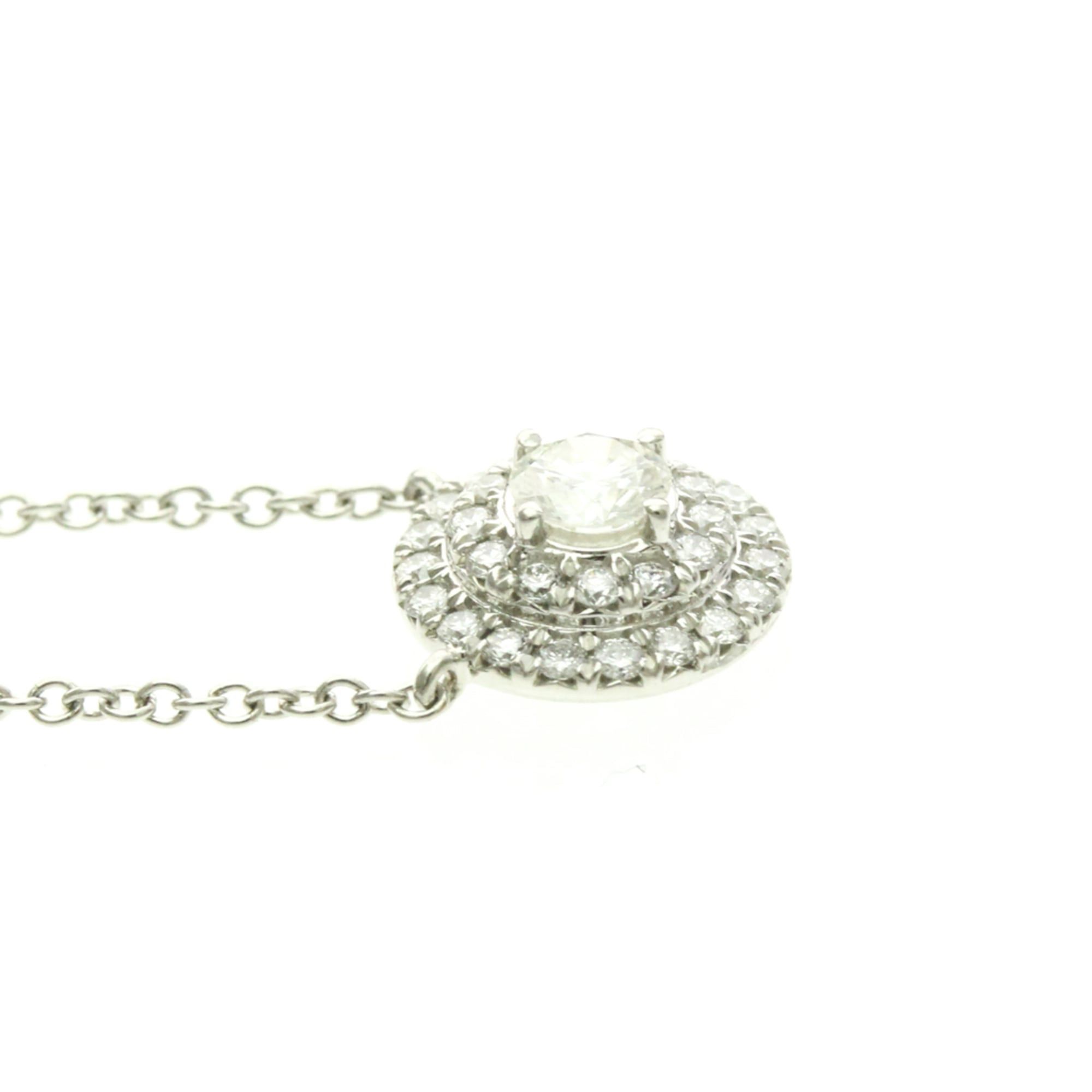 Tiffany & Co. Tiffany & Co. Soleste Round Pendant Platinum with Diamonds Size ONE SIZE - 5 Thumbnail