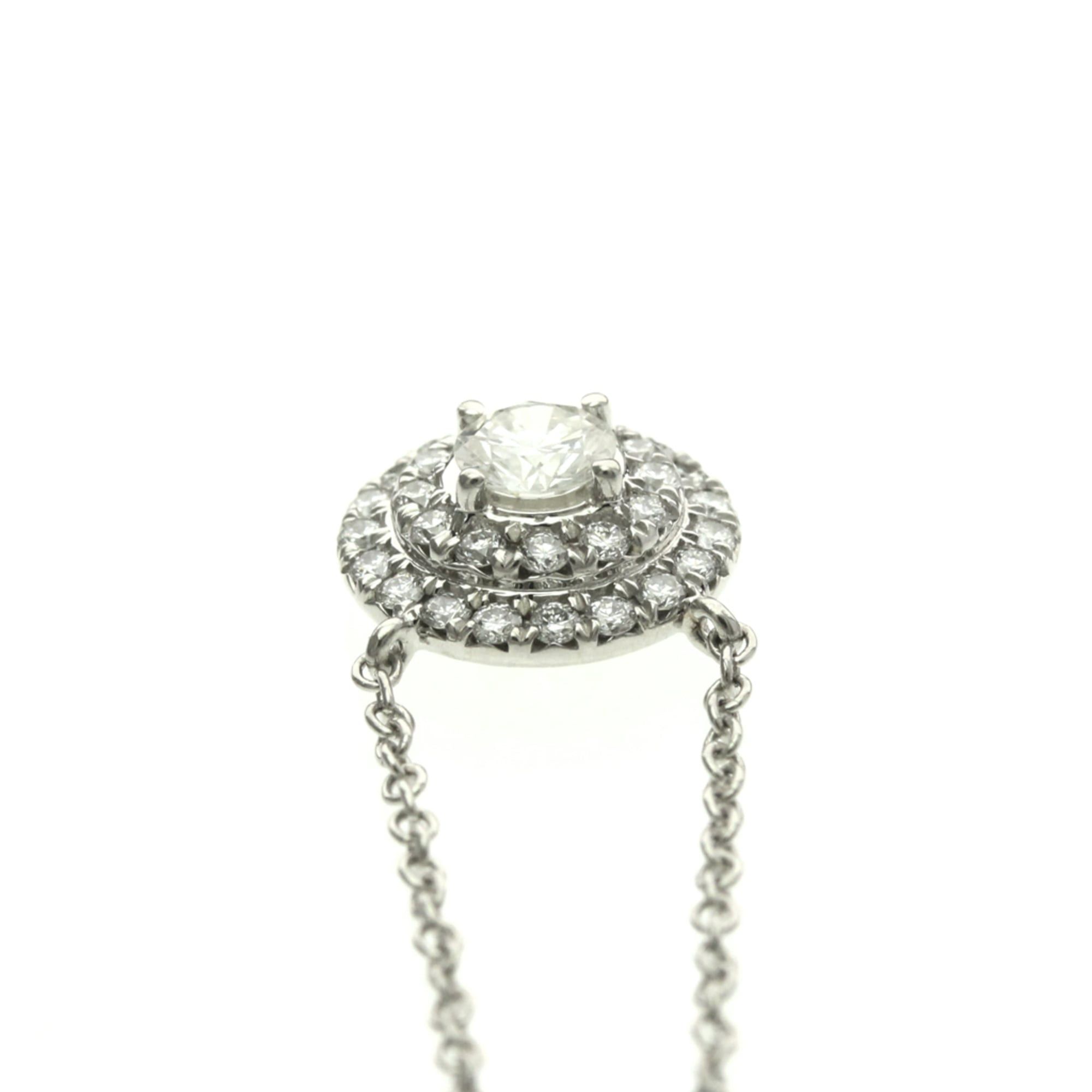 Tiffany & Co. Tiffany & Co. Soleste Round Pendant Platinum with Diamonds Size ONE SIZE - 7 Thumbnail