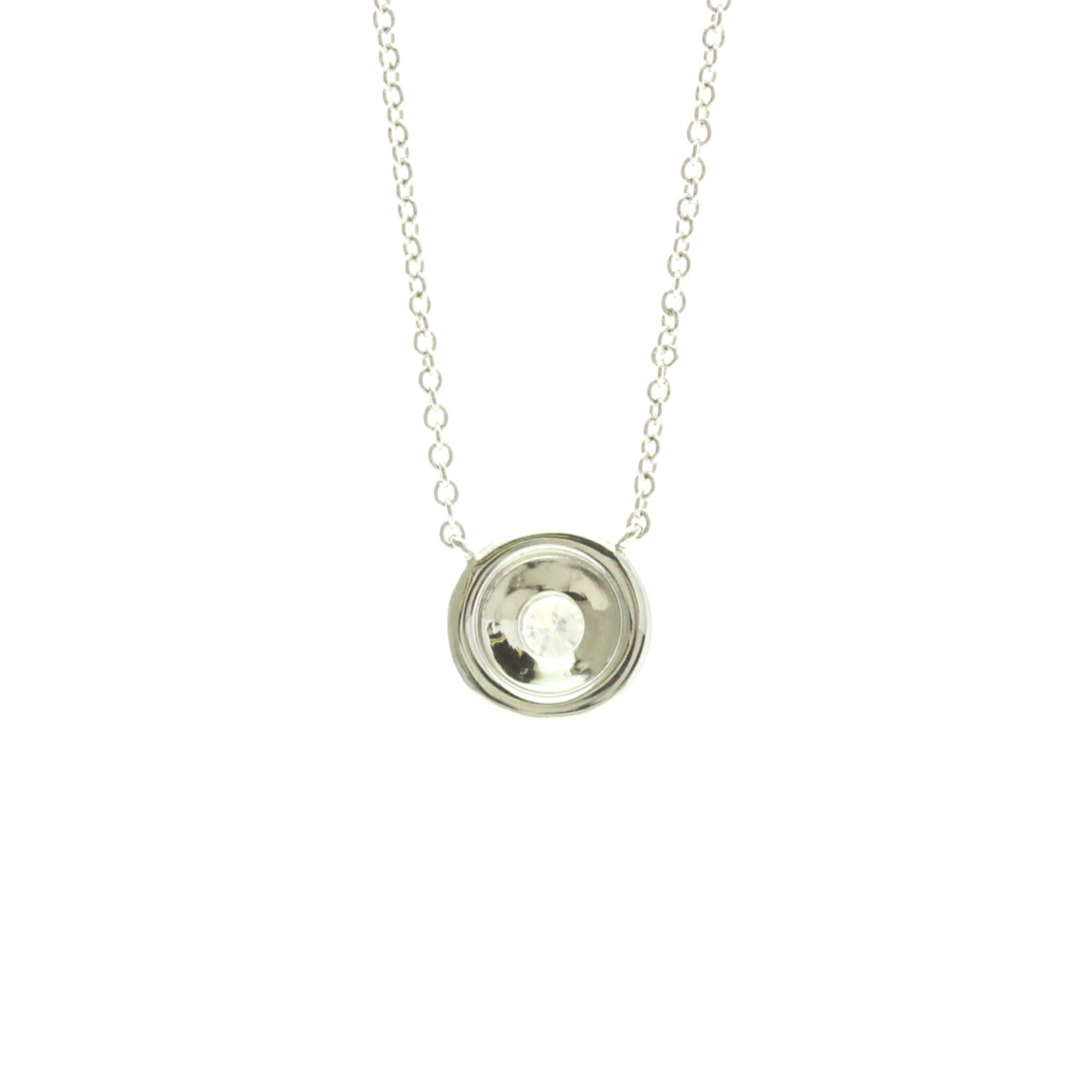 Tiffany & Co. Tiffany & Co. Soleste Round Pendant Platinum with Diamonds Size ONE SIZE - 3 Thumbnail