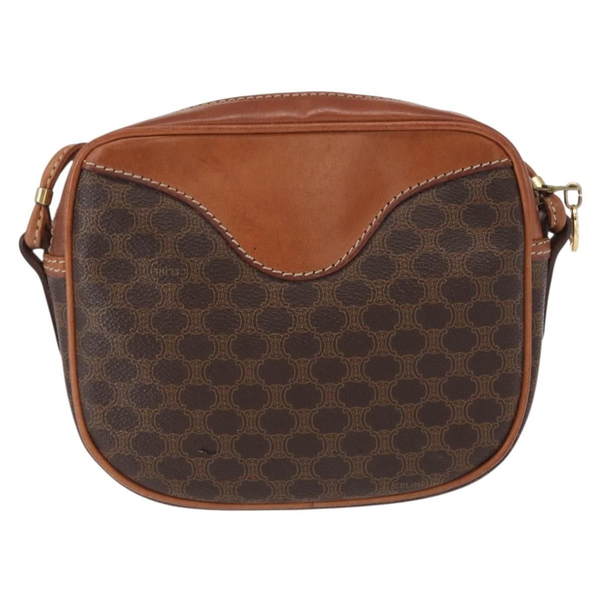 Celine Celine Vintage Macadam Canvas and Leather Size ONE SIZE - 2 Thumbnail