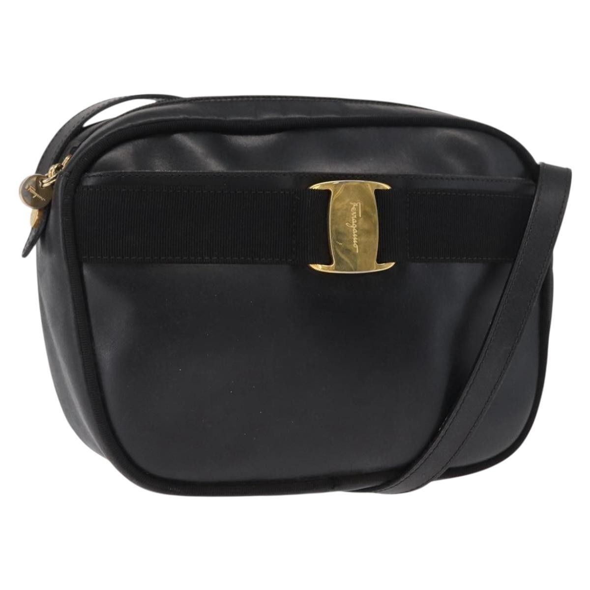 Salvatore Ferragamo Salvatore Ferragamo Vara Bow camera Leather Size ONE SIZE - 17 Thumbnail